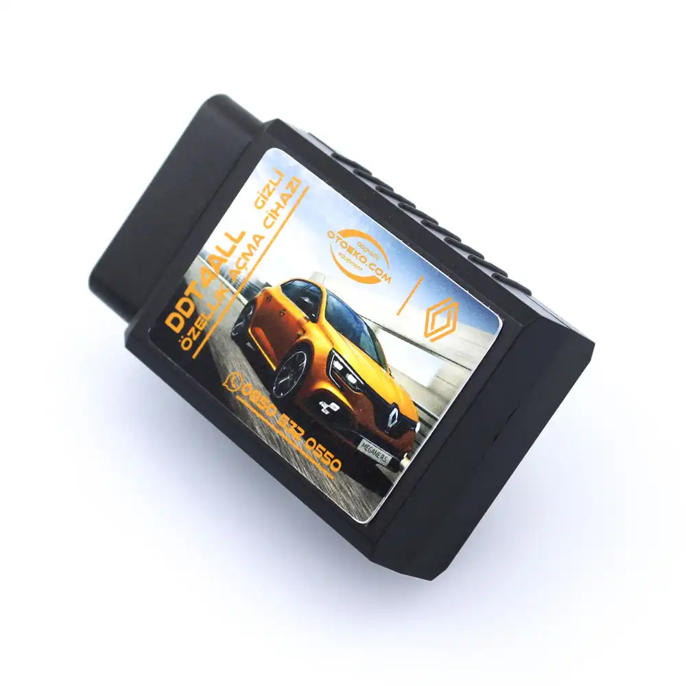 جهاز فحص وبرمجة الأنظمة الإلكترونية للسيارات Renault Dacia ddt4all Gizli Özellik Açma Cihazı / (Renault) الاحترافي - 7
